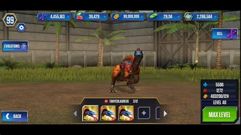 JURASSIC WORLD THE GAME TANYCOLAGREUS YouTube