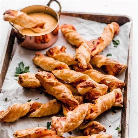 Super Bowl Dishes Cheesy Bacon Puff Pastry Twists Blog