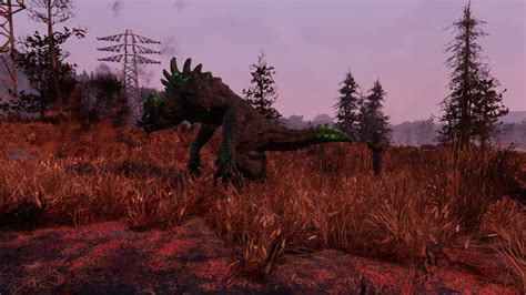 Fallout 76 Glowing Deathclaw Fighting Blood Eagles By Spartan22294 On