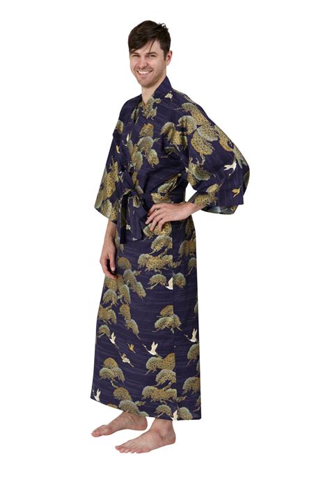 Long Mens Kimono Robe Beautiful Robes