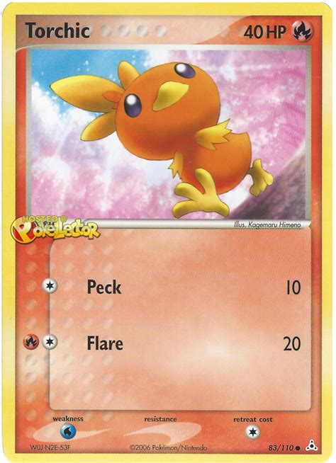 Torchic Ex Holon Phantoms Pok Mon Karty