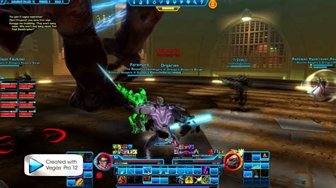 SWTOR KP HM Bonethrasher Tank Perspective YouTube