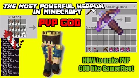 How To Make Pvp God Like GamerFleet Herobrine Smp Minecraft Most