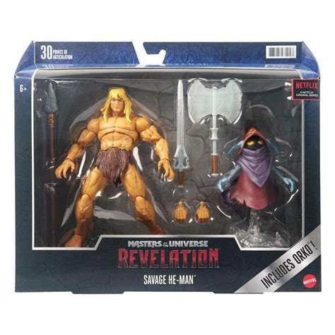 Mattel Masters Of The Universe Revelations Savage He Man Orko