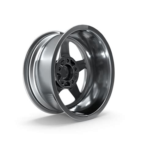 Race Star Industries Wheel Drag Star Polished 3D model | CGTrader