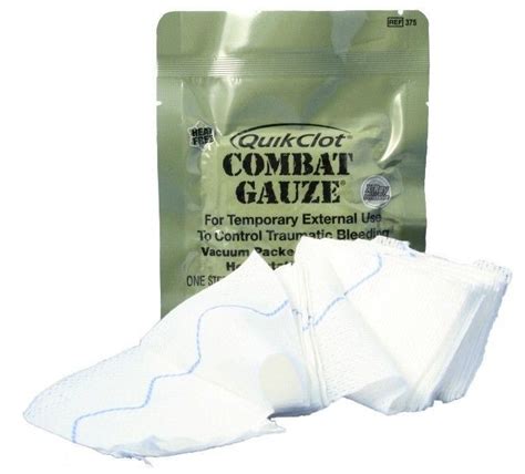 Quikclot Combat Z Fold Gauze Hemostatic Dressing