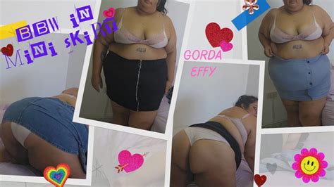 BBW In Mini Shirt For Date Night Gorda Effy Clips4sale