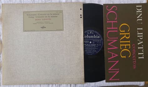 Schumann Grieg Piano Concertos Dinu Lipatti FCX 30096 LP Free S H