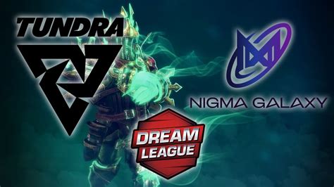 NIGMA GALAXY Vs TUNDRA DREAMLEAGUE S19 DOTA 2 YouTube