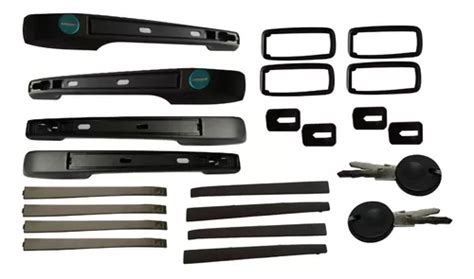 Kit Manijas 4 Puertas Vw Caribe Golf Jetta A2 Corsar 74 92 Envío gratis