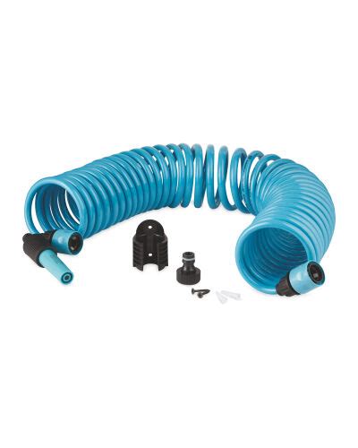 Spiral Garden Hose Set Aldi Uk