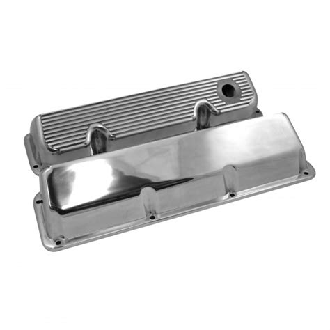 Valve Covers Ford Cleveland 302 351 Finned Alloy Polished National