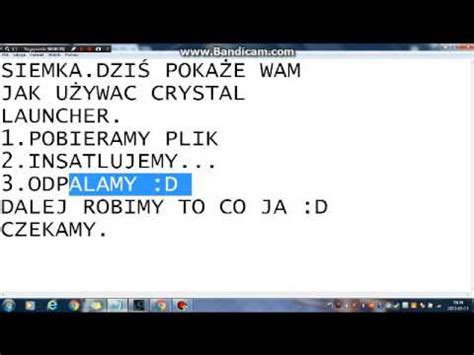 PORADNIK Jak Zainstalowac Crystal Launcher 1 YouTube