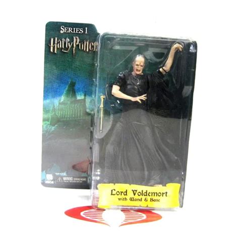 Harry Potter Action Figure Lord Voldemort With Wand Base Neca Series