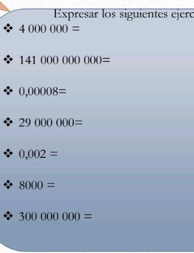 Hola Alguien Me Puede Ayudar Con Esta Tarea De Expresar Los Siguientes
