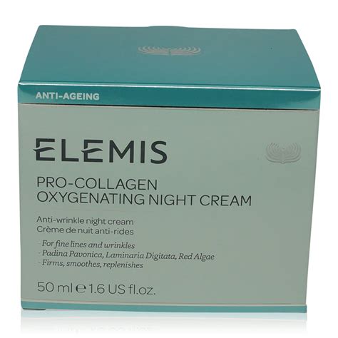 Free Shipping Elemis Pro Collagen Oxygenating Night Cream 1 6oz Imperfect Box