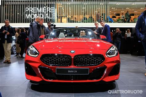 BMW Z4 2018 LIVE Foto E Immagini Esclusive Quattroruote It