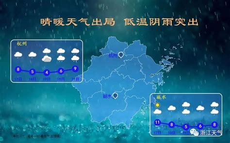 强冷空气影响，天气即将反转，晴暖变湿冷 热点 丽水在线 丽水本地视频新闻综合门户网站