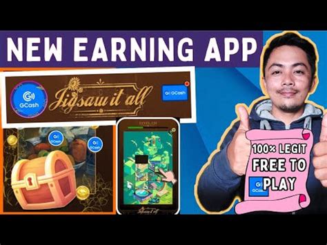 FREE 500 GCASH UNLI INCOME BASTA MARAMING COINS JIGSAW IT ALL APP