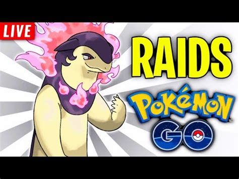 LIVE NYC Pokemon GO Hisuian Typhlosion RAID DAY INVITING TO RAIDS