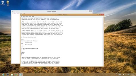 How-to: Installation and configuration of AutoHotKey - YouTube