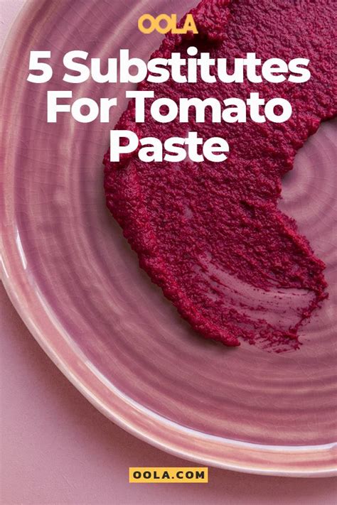 Tomato Paste Substitute For People Allergic To Tomatos Partiestyred