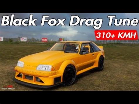 Black Fox Drag Tune 310 KMH Carx Drift Racing Online YouTube