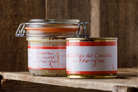 Rillettes De Canard Au Foie Gras Ferme Escazaous