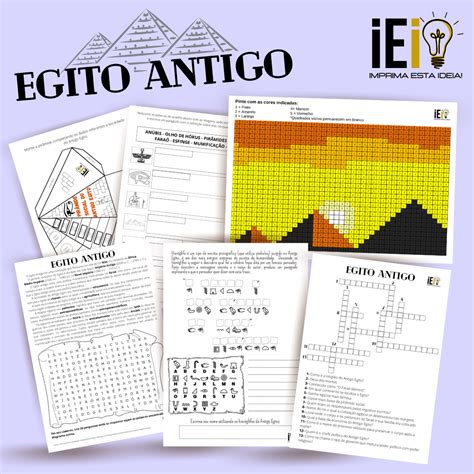 Jogo De Tabuleiro Do Egito Antigo Egito Antigo Egito Atividades Do