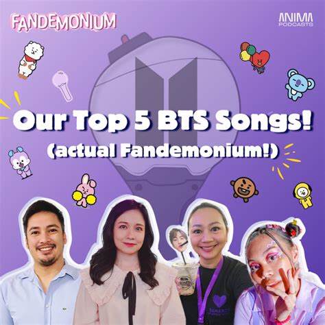 08 VIDEO Our Top 5 BTS Songs Actual Fandemonium Fandemonium