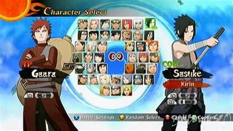 Naruto game characters - mserllu