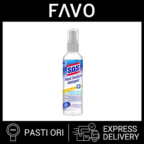 Jual Hand Sanitizer Sos Hand Sanitizer Antiseptic Spray Ml