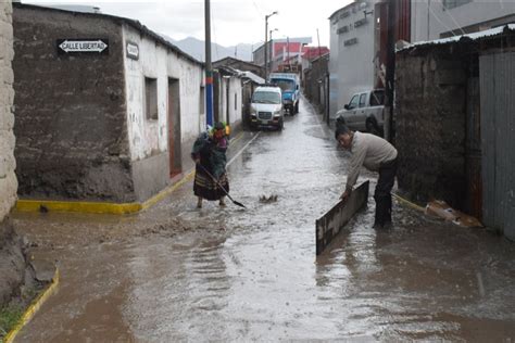 Alerta en la Sierra En 11 regiones se registrarán lluvias intensas