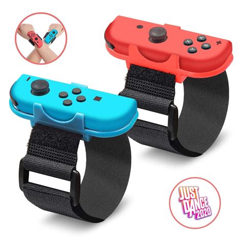 Just Dance 2 Pack Dance Band Wrist Band For Nintendo Switch