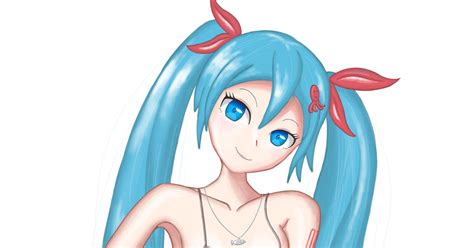 初音ミク 水着ミクさん Te033のイラスト Pixiv