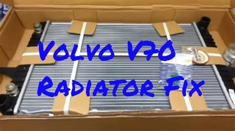 How To Fit Volvo Radiator V C S Automatic Youtube