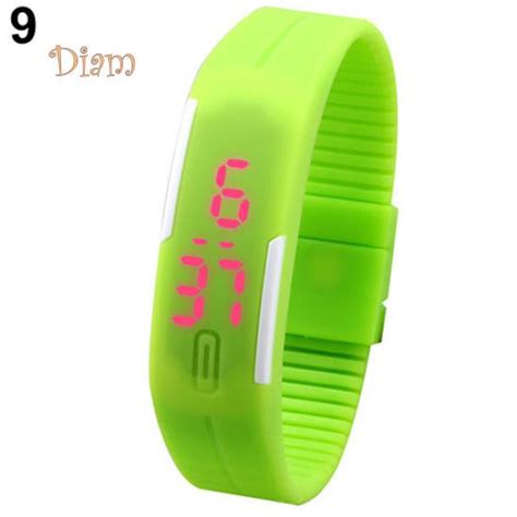 Buy Watch Unisex Rubber Led Watch Date Bracelet Digital Sport Wrist