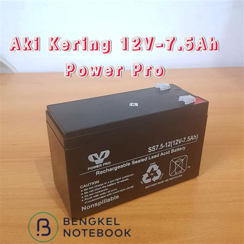 Jual Ups Baterai Power Pro V Ah Aki Kering Volt Ah Charger