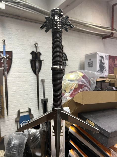 Witcher Aerondight Sword Blade Metal Cosplay Weapon Prop Etsy