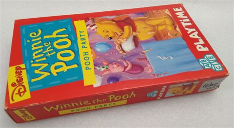 Vhs Winnie The Pooh Pooh Playtime Pooh Party Vhs 1994 Vhs Tapes