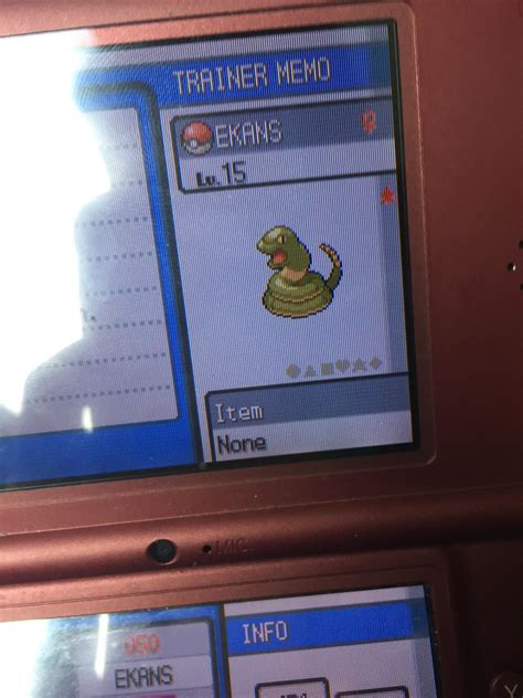 [4] HG BQ #3 Shiny Ekans after 14079 seen! Only 2nd SR of the day! : r ...