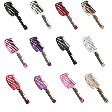 Appareils beauté santé Brosse à cheveux en Nylon pour femmes peigne de