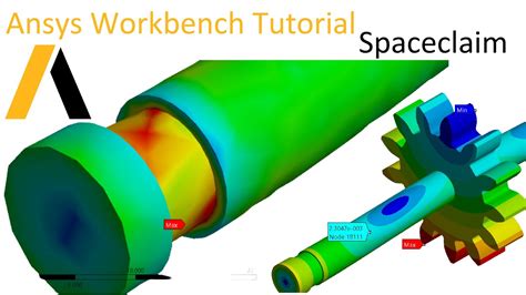 Static Structural Analysis In Ansys Workbench Spaceclaim Tutorial