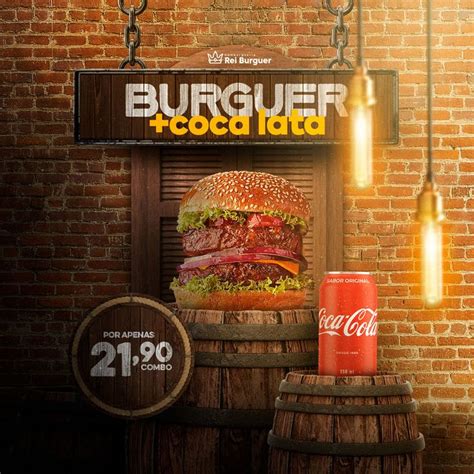 Motion Buguer Coca Cola Hamburgueria Social Media After Effects