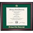 Amazon Ocm Diplomadisplay Traditional Frame For Michigan State