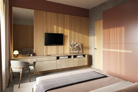 Smart and Stylish: Bedroom With TV Ideas | CUURA Space