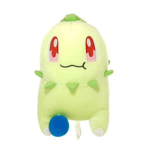 Plush Chikorita L Pokémon Mogumogu Time Meccha Japan