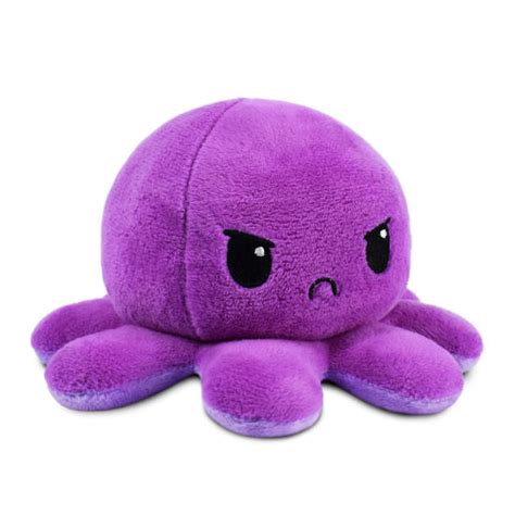 GetUSCart TeeTurtle The Original Reversible Octopus Plushie Dark