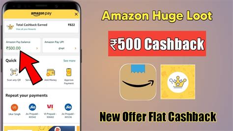 Amazon Huge Loot Flat 500 Cashback New Trick Amazon New Loot Offer