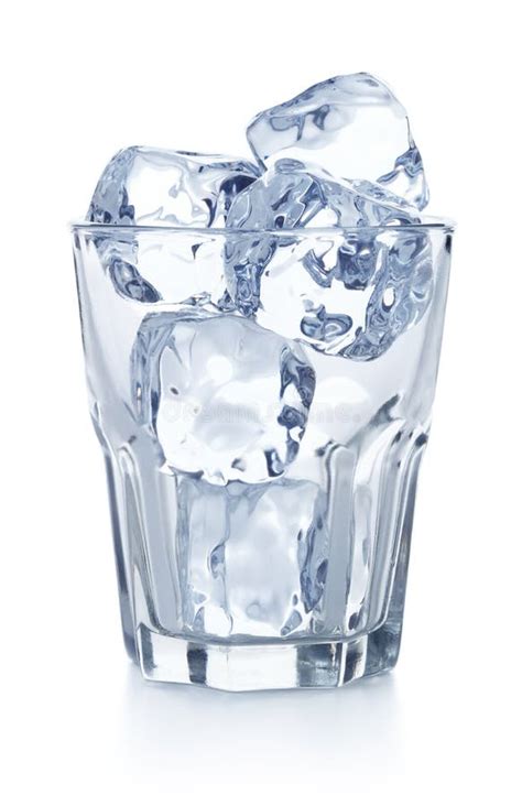 Ice In Glass Stock Image Image Of Background Cool 123103663